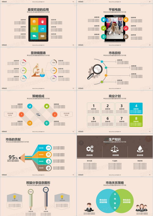 卡通簡潔2024年商業計劃書介紹市場營銷產品銷售工作總結匯報ppt模板下載 熊貓辦公