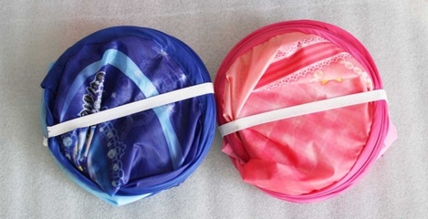 洗衣籃義烏廠家直銷(xiāo) 花布洗衣籃廣告籃 網(wǎng)布臟衣籃 日本卡通籃